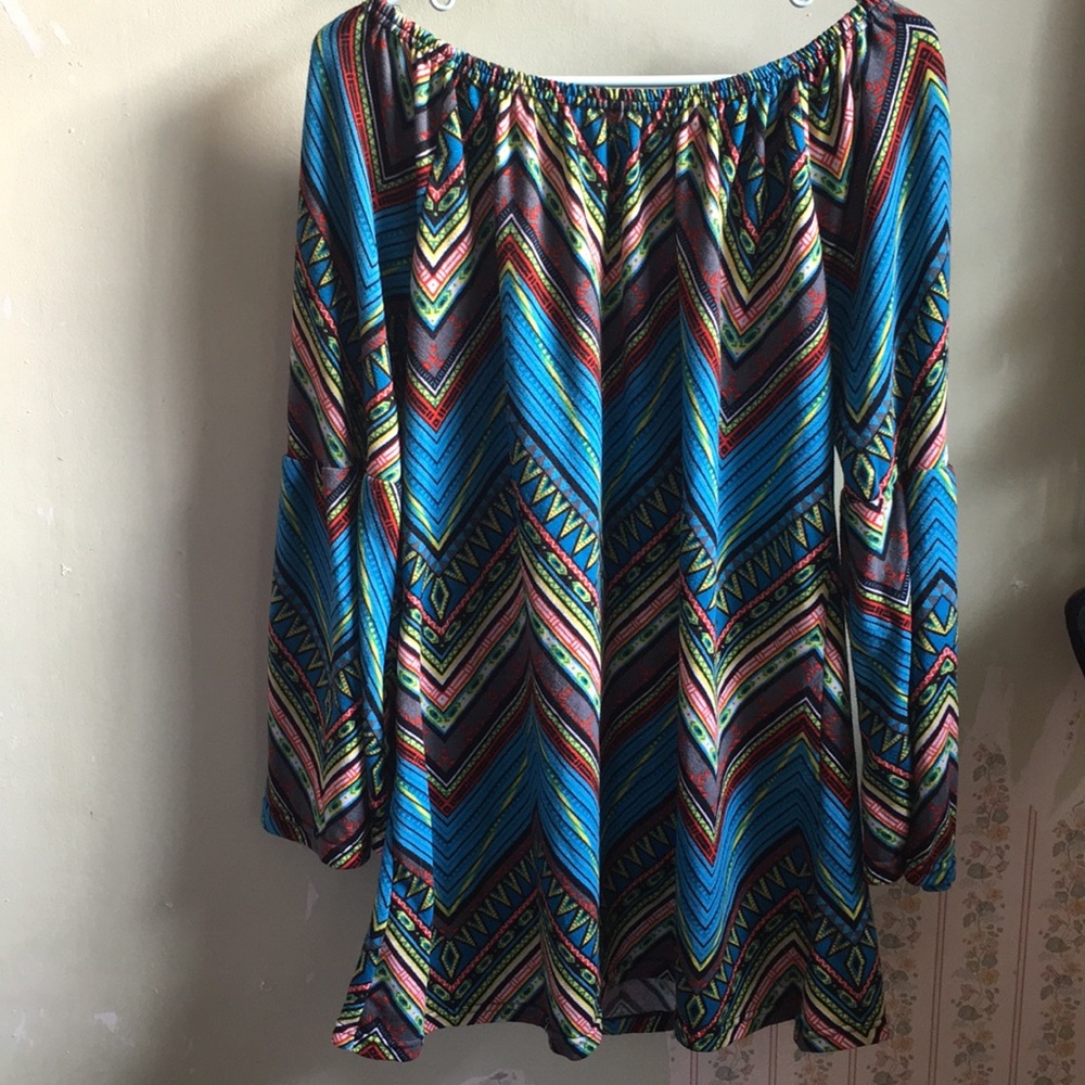 Off the shoulder dress